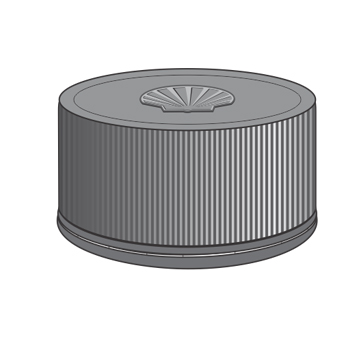 SHELL 500 ML/1 LTR BOTTLE CAP